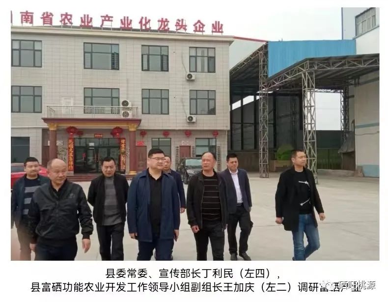 縣委常委、宣傳部長(zhǎng)丁利民調(diào)研富硒基地和預(yù)制菜產(chǎn)業(yè)